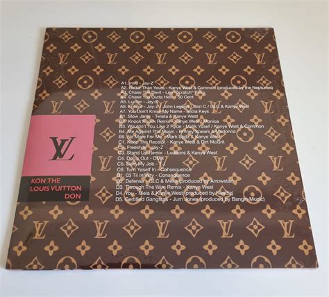 kon the louis vuitton don vinyl|louis vuitton don vinyl.